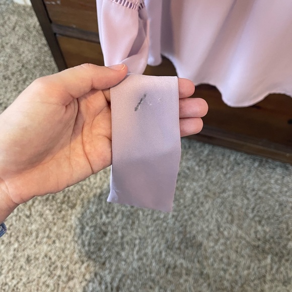 Size small, light purple, Soho blouse from New York and Company. - Picture 4 of 6
